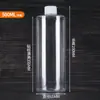 Botellas de Plástico Transparente de Grado Alimenticio al por Mayor en Stock, Botellas Delgadas de Boca Pequeña, Botellas para Muestreo y Dispensación de Líquidos de 30, 50, 100 ml