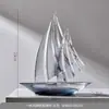 Vela Lisa Velheiro Acessórios para Casa Novo Estilo Chinês Alto Padrão Escritório Armário de Vinho Gabinete de TV Sala de Estar Ornamentos Decorativos