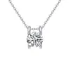 Piercing de Nariz Clássico Cabeça de Touro Pingente Cravejado com Diamantes Moissanite Sintético Colar de Liga de Cobre para Mulheres, Corrente de Clavícula Versátil da Moda Estilo Ins