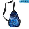 2021 Nuevo Estudiante Tie-Dye Impresión Digital 3D ins para Hombre y Mujer Bolso de Hombro de Tela Oxford Soporte al por Mayor