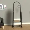 Espelho de corpo inteiro, espelho de chão estilo europeu, espelho simples para quarto, casa, camarim, loja de roupas, espelho de prova para dormitório estudantil, espelho de parede