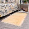 Alfombra de Lana Sintética Europea Alfombra de Piso Felpa Sala de Estar Mesa de Centro Cesta Colgante Alfombra de Noche Dormitorio Alfombra de Piso Procesamiento y Personalización