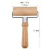 Rodillo de Madera, Palo de Harina de Mano, Rodillo para Masa de Empanadillas, Utensilios para Hornear Venta al por Mayor Rodillo de Madera de Haya