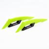 Motocicleta No. 9 Pegatinas Decorativas de Palas de Viento para Vehículos Eléctricos, Pegatinas de Línea de Horizonte para el Lateral de la Carrocería, Pegatinas Deportivas con Forma de Garra de Ala de Viento Fija
