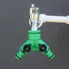 Conector Rápido para Manguera de Agua Adaptador de Grifo de 1/2 Pulgada 3/4 Pulgada Boquilla de Rociado de Agua del Grifo Conversión para Riego de Verduras y Campos Accesorios para Pistola de Agua
