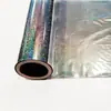 Mascota Plata Punto Pequeño Lavable Película de Transferencia Láser Resistente a Altas Temperaturas Película Metálica Película Láser para Cuero Material Decorativo