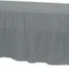 Toalha de Mesa Descartável de Plástico Saia de Mesa Retangular à Prova de Óleo Toalha de Mesa Pe Festa Casamento Mesa de Sobremesas Suprimentos para Festa Mesa de Jantar