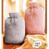 Venta al por mayor del fabricante Botella de agua caliente rellena de agua, Nuevo modelo de invierno, Bolsa de agua tibia de PVC a prueba de explosiones de pelo de conejo, Calentador de manos relleno de agua, Venta al por mayor de una sola pieza