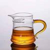 Juego de té vidrio filtro creciente taza justa taza justa kung fu de boca puntiaguda taza de separación de té integrada engrosada