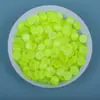 Weichen Wholesale SS3-SS30 Brillante Nuevo Sólido Gelatina Fluorescente Sin Fijación por Calor Raya de Pedrería Accesorios de Joyería de Cristal