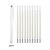10 piezas bolígrafo de borrado por alta temperatura ropa soluble en agua desvanecimiento desvanecimiento de color desvanecimiento calor bolígrafo de borrado carcasa sastre tela cuero PU costura