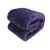 Manta Fina de Franela con Pelo Manta de Coralina Individual Doble Franela Color Sólido Sábana Cálida Dormitorio Estudiantil