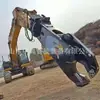 Cizalla de pico hidráulica para excavadora, cizalla de pico hidráulica giratoria de 360 grados, cizalla de pico multifuncional para excavadora