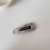 Pinza de Flores Frescas de Primavera para Mujer, Pinza para el Cabello de Tela Estilo Dulce, Pinza para Flequillo Lateral, Accesorio para el Cabello Suave y Elegante