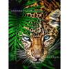 Pintura de Diamantes Nueva Transfronteriza Serie de Animales: Bestias Feroces, Leones, Tigres, Pintura de Diamantes con Diamantes Cuadrados/Redondos, Pintura Decorativa Hecha a Mano