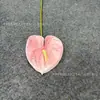 Película Simulada Individual Impresa en 3D Arco de Boda Palma Roja Material de Flores para Camino de Acceso Decoración del Hogar Accesorios para Disparos