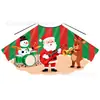 Capa Navideña Hecha a Medida de Fábrica Accesorios para Disfraces de Fiesta Navideña Capa de Reno de Papá Noel para Niños