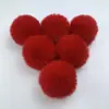 Pelota de imitación de pelo de conejo directa de fábrica para cortinas, cojines, peluches para mascotas, accesorios de bricolaje hechos a mano, decoración de zapatos y sombreros, y materiales para accesorios