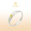 Pulsera abierta de plata pura 999.9 de Fu "Belleza Nacional y Fragancia Celestial" de peonías en dos tonos, joyería de plata estilo chino vintage, regalo para mamá