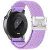 Adecuado para Huawei Gt5 Watch Correa de Bucle Trenzada de Nylon Samsung Watch4567 Hebilla de Paraguas Blanco Perla