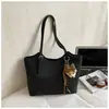 Bolsa Retro de Gran Capacidad para Comercio Exterior para Mujer 2026 Nueva Primavera Otoño Casual para Viajes Diarios Bolso de Hombro Único Bolso Tote Simple Versátil