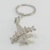Chaveiro Criativo de Liga de Zinco Modelo de Avião de Combate Desenho Animado Pequeno Presente de Aviação Pingente Souvenir Acessórios Novo Estilo
