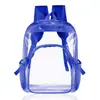Amazon Ventas Transfronterizas Más Vendido Bolsa de Almacenamiento Impermeable de PVC Gran Capacidad Mochila Escolar para Estudiantes Mochila Transparente para Hombre y Mujer