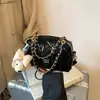 Bolsa de Mão de Luxo de Alto Padrão Transfronteiriça Bolsa Almofada 2026 Novo Modelo Bolsa de Corrente Acolchoada Elegante da Moda Bolsa de Ombro Transversal