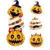 2026 Campo de Abóboras de Halloween Patchwork Impresso em Metal Placa Gigante para Jardim Decorações Externas para Jardim