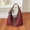 Bolso tote de moda transfronterizo para el día a día, bolso de hombro de diseño simple y de nicho, bolso de hombro de gran capacidad
