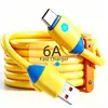 Kit Criativo Cabo de Dados Carga Super Rápida 6A Foguete Compatível com Apple 16, Android, Huawei Honor 60, Xiaomi, VIVO