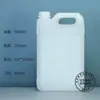 Maceta de plástico 2 litros barril químico transparente 2.5L barril cuadrado plano Pot de alcohol 5kg anticongelante embotellado