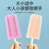 Molde para paletas de hielo de 4 piezas con tapa para uso doméstico, lindo molde para helados para niños, molde para paletas de helado caseras DIY