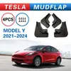 Adequado para Tesla MODEL Y 2021 para-barro comércio exterior transfronteiriço suprimentos automotivos peças de modificação de pneu