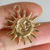 Colgante de Sol Brillante Europeo y Americano Transfronterizo Material para Colgantes de Joyería DIY para Collares Pulseras Pendientes Lote