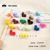 Lazo de Acrílico, Corazón, Estrella, Flor, Cuentas Sueltas Hechas a Mano para DIY, Materiales Hechos a Mano, Accesorios, Accesorios Versátiles para Joyería