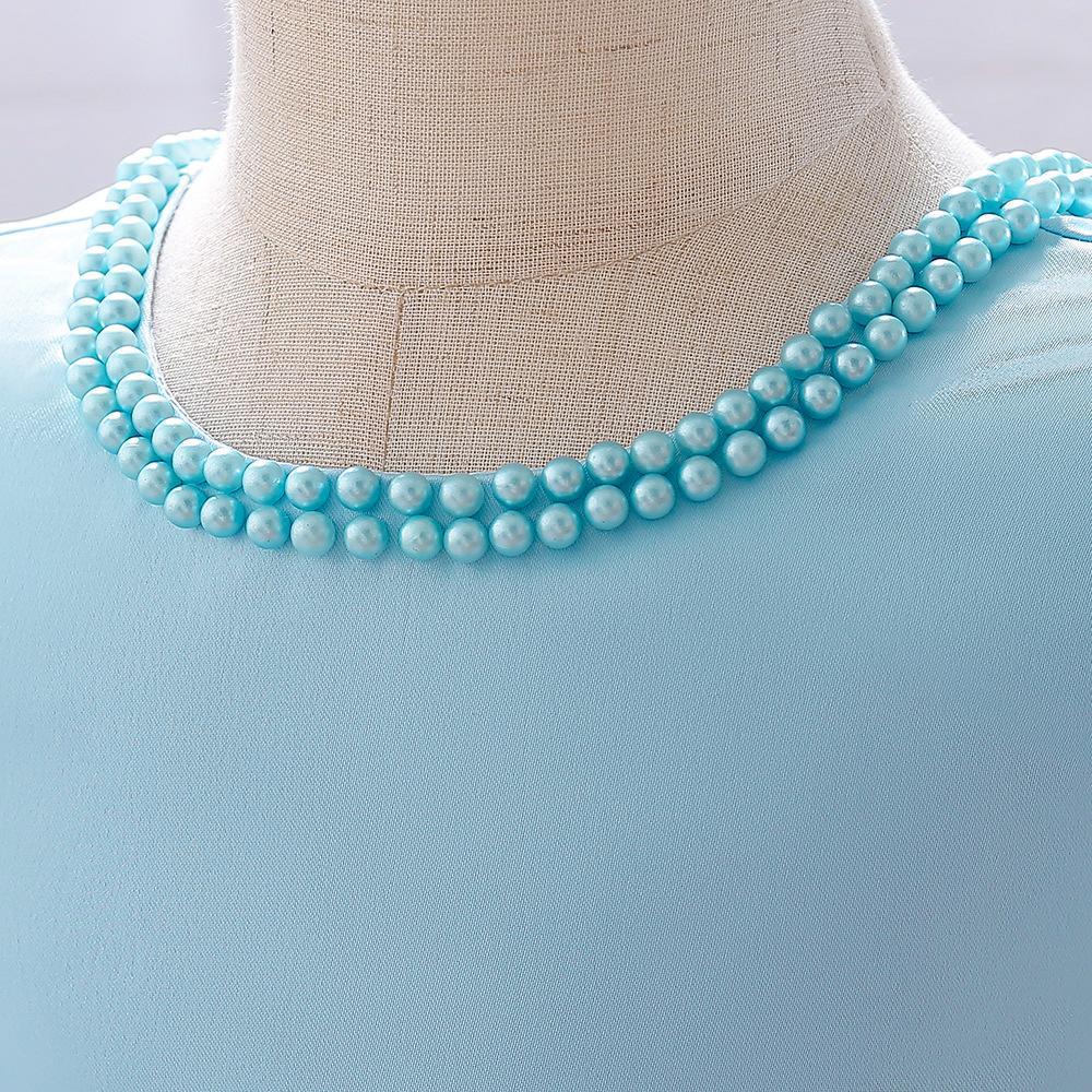 女童礼服拖尾裙