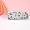 Estilo coreano Cartoon Canvas Pencil Bag Creative Arts Estudante Papelaria Bag Grande Capacidade Lápis Bag Prático Pequenos Prêmios