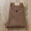 Pantalones Gruesos de Lana para Hombre de Otoño e Invierno Pesados Pesados Gruesos Gama Alta Combinan con Todo Cintura Media-Alta Elásticos de Negocios Lija Rectos Casuales
