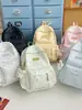 Mochila para estudiante muy elegante, bolso de doble hombro a la moda, mochila para estudiante dulce y linda, mochila casual simple, mochila ligera