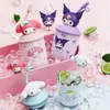 Copo Térmico para Chá de Leite Sanrio Aço Inoxidável 316 Pequena Capacidade Copo com Canudo Desenho Animado Fofo Infantil Copo de Água de Alto Valor
