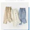 [Protección Solar Ligera] Ropa Infantil Cotton Hall Pantalones Tejidos con Protección Solar Upf50+ para Niños y Niñas Pantalones Casuales