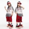 Traje de dança jazz para meninas Traje de apresentação de show de jazz Traje de dança de rua para meninas Traje infantil de hip hop e hip hop