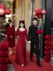 Vestido de Noite Novo Estilo com Decote Quadrado Elegante, Vestido de Noivado Justo, Vestido de Casamento Adequado para Uso Diário, Adequado para Tamanhos Baixos