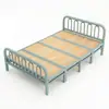 Cama plegable sin instalación para uso doméstico cama individual de 1.2m dormitorio de adulto cama de empalme 2026 cama de tablero de madera dura ahorradora de espacio