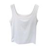Camiseta sin mangas de tirantes para mujer, estilo nuevo de verano 2026, cuello cuadrado, sin mangas, para usar en capas o como prenda exterior