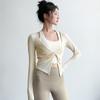 Roupas de Yoga Tops para Mulheres Outono Esportes Manga Longa Corrida Pilates Treinamento À Prova de Choque Conjunto de Roupas Fitness Novo Estilo 2025