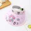 Chapéu de Sol Infantil Novo Estilo de Verão, Chapéu de Sol com Top Aberto para Meninos e Meninas, Chapéu de Proteção UV para Bebê, Moderno