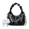 Bolso de Mano Plegado Nube de Moda Versátil Nuevo Estilo 2025 Bolso de Hombro Casual Bolso Cruzado de Cadena de Gama Alta