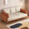 Sofá de Tela, Plegable, Multifuncional, Sencillo, Adecuado para Apartamentos Pequeños, Sala de Estar, Alquiler, Sofá Cama Perezoso, Doble Uso, Persona Sola